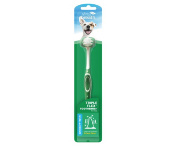 TropiClean Triple Flex Зубна щітка для собак малих порід