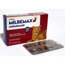 Novartis Milbemax таблетки от глистов для кошек