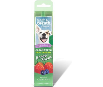 TropiClean Fresh Breath Гель зі смаком ягід для чищення зубів у собак