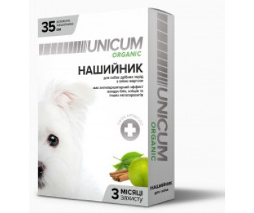 Unicum ULTIMATE ORGANIC Ошейник от блох, клещей для собак