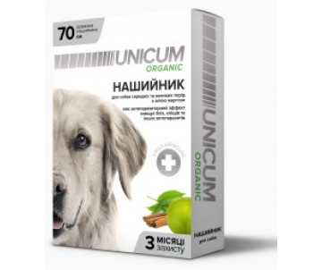 Unicum ULTIMATE ORGANIC Ошейник от блох, клещей для собак