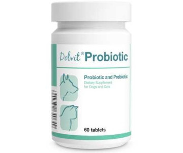 Dolfos Dolvit Probiotic Пробіотик проти дисбактеріозу для собак та котів