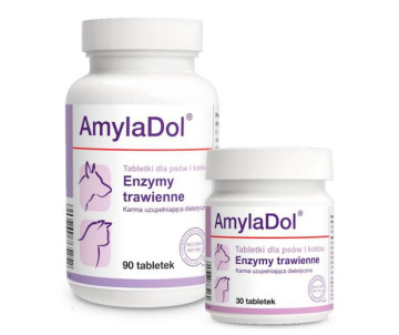 Dolfos AmylaDol Ферменти при нарушениях пищеварения для собак и кошек