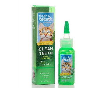 TropiClean Fresh Breath Гель для чистки зубов у котов