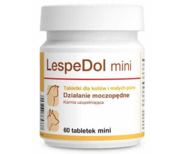 Dolfos LespeDol mini Таблетки для котов и собак мелких пород с заболеваниями мочеполовой системы и почек 