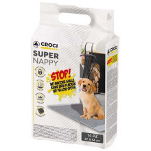 Croci Super Nappy Пелюшки з активованим вугіллям для собак 57х54 см