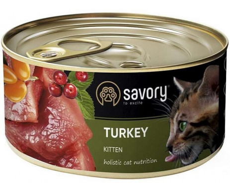 Savory Turkey Kitten