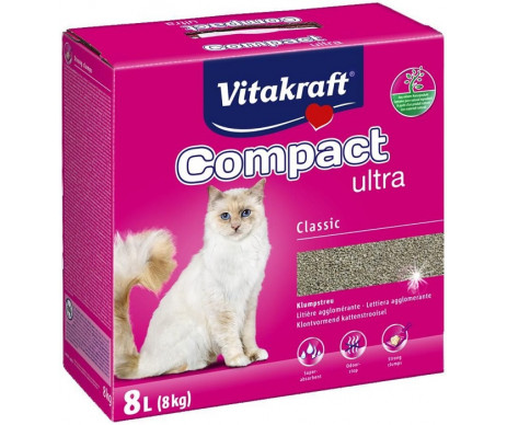 Vitakraft Compact бентонитовый наполнитель для кошачьего туалета