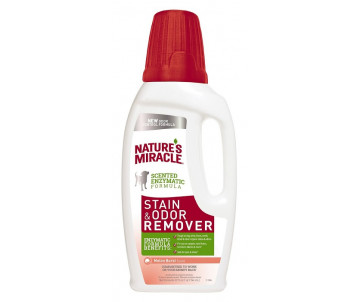 8in1 Nature's Miracle Stain Odor Remover устранитель пятен и запахов для собак с ароматом дыни