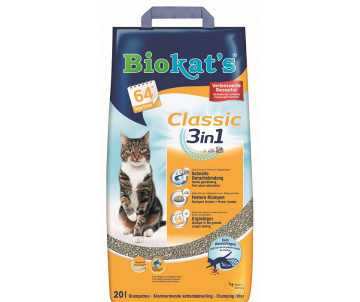 Biokats CLASSIC (3in1) Наполнитель для кошачьего туалета