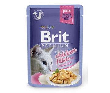 Brit Premium Cat Adult Chicken Jelly pouch