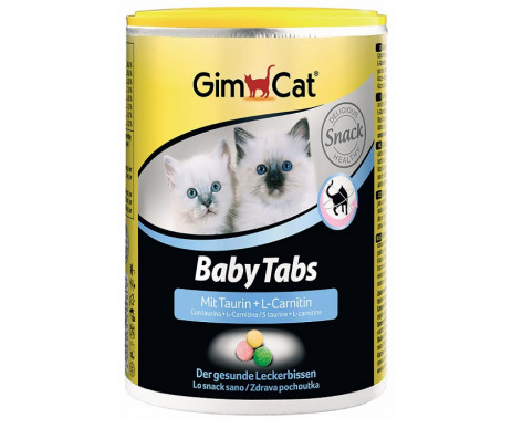 GimCat BABY-TABS витамины для укрепления иммунитета и здорового развития котят
