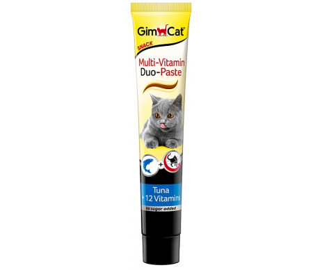 GimCat Multi-Vitamin Duo Paste паста мультивитамин сыр или тунец