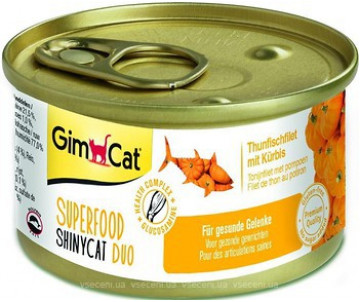 GimCat Shiny Superfood Tuna Pumpkin