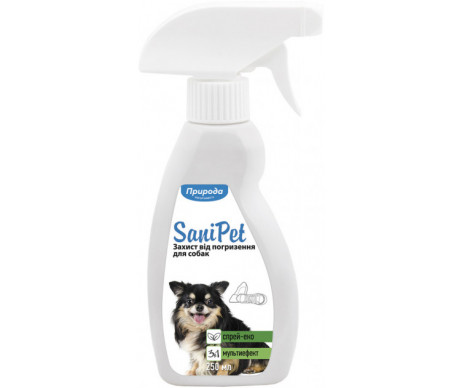 SaniPet Спрей для защиты от погрызов для собак