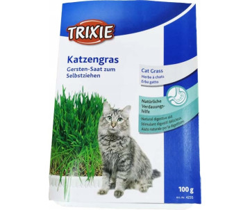 Trixie Katzengras Gersten-Saat zum Selbstziehen 