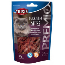 Trixie PREMIO Duck Filet Bites Лакомство для котов филе утки сушеное 