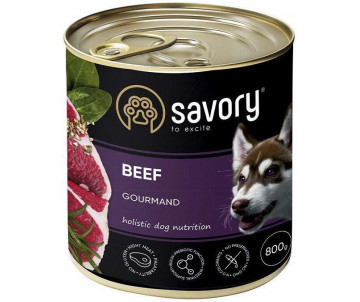 Savory Dog Adult Gourmand Вeef Wet