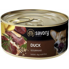 Savory Dog Adult Gourmand Duck Wet