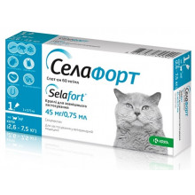 Selafort Селафорт Капли от блох и клещей для кошек