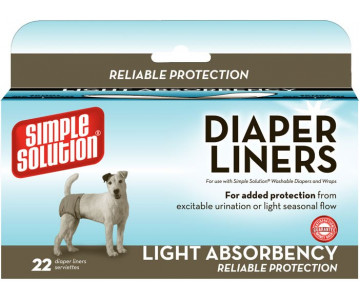 Simple Solution Disposable Diaper Liners - Light Flow гігієнічні пелюшки для тварин