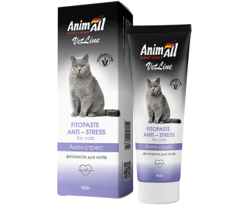 AnimAll VetLine Фитопаста анти стресс для кошек