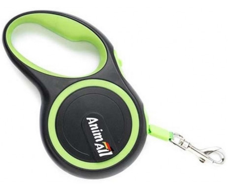 AnimAll рулетка-поводок для собак зеленый