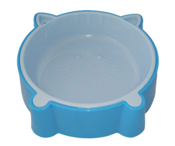 AnimAll Кошеня пластикова миска для котів, Блакитна