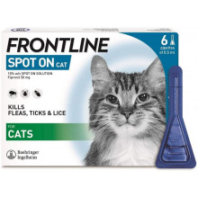 Frontline Фронтлайн капли от блох и клещей для кошек, 1 шт