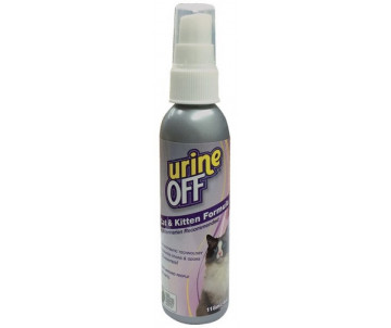TropiClean Urine Off спрей для удаления органических пятен и запахов, для котят и кошек