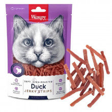 Wanpy Cat Soft Duck Jerky Strips Лакомство для котов