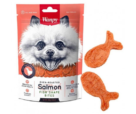 Wanpy Dog Salmon Fish Shape Bites Лакомство для собак
