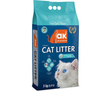 AK Cat Products Compact Cat Litter Marselle Soap бентонитовый наполнитель для кошачьего туалета с ароматом марсельского мыла