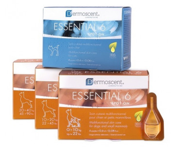 Dermoscent Essential 6 spot-on Засіб по догляду за шкірою і шерстю кішок