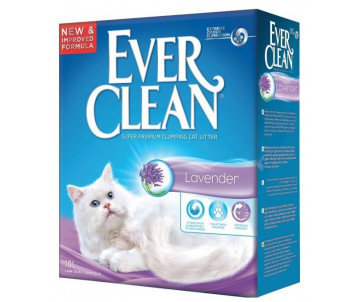 Ever Clean Lavender Бентонитовый наполнитель для кошачьего туалета с ароматом лаванды