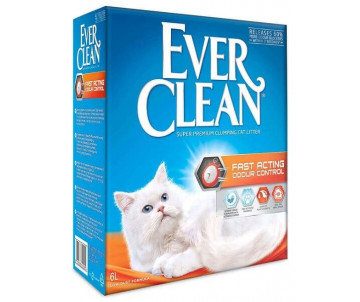Ever Clean Fast Acting Бентонитовый наполнитель для кошачьего туалета с активированным углем