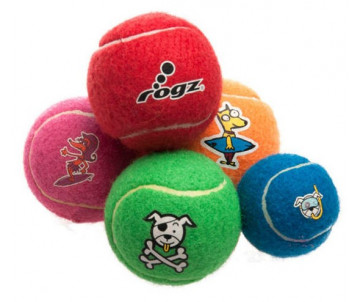 ROGZ Molecule Ball Игрушка для собак теннисный мяч синий