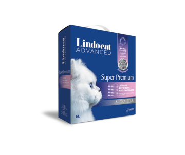 Lindocat Super Premium Unscented (box) Бентонитовый наполнитель для кошачьего туалета без запаха