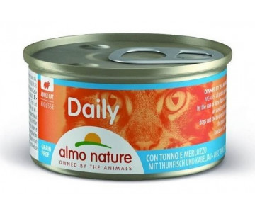 Almo Nature Daily Cat Adult Tuna Cod Mousse