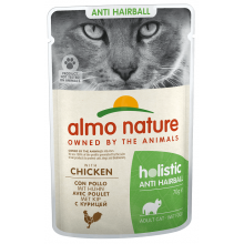 Almo Nature Holistic Cat Adult Anti Hairball Chicken Wet