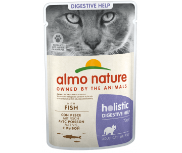 Almo Nature Holistic Digestive Help Cat Fish Poultry 