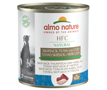 Almo Nature HFC Natural Adult Dog Skipjack Tuna&Cod 