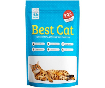 Best Cat Blue Mint Силикагелевый наполнитель для кошачьего туалета 