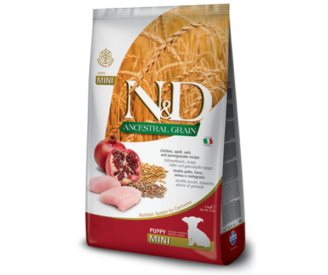 Farmina N&D Low Grain Dog Puppy Mini Chicken Pomegranate