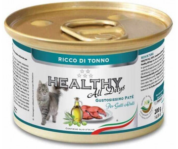 Healthy All days Cat Паштет с тунцом для котов