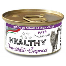 Healthy All days Cat Adult quail&olives Pate 