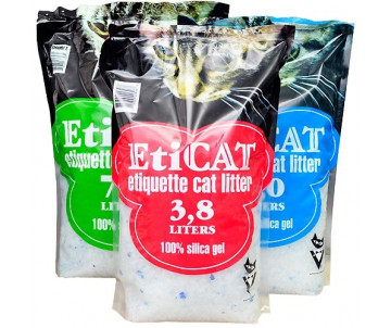 EtiCAT Силікогелевий наповнювач для котячого туалету