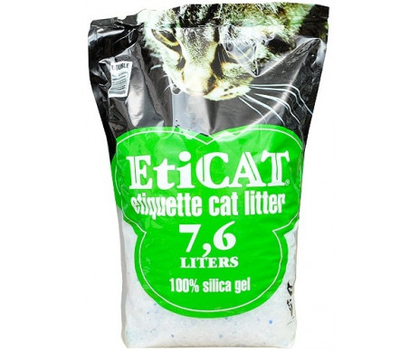 EtiCAT Силикагелевый наполнитель для кошачьего туалета