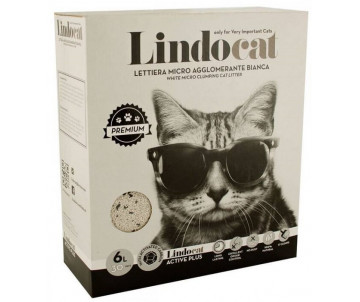 Lindocat Active Plus Carbon (box) Комкующийся наполнитель с угольными гранулами