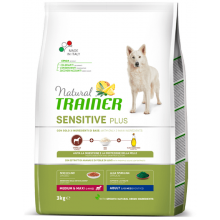 Trainer Natural Dog Adult Sensitive Plus Medium Maxi Horse